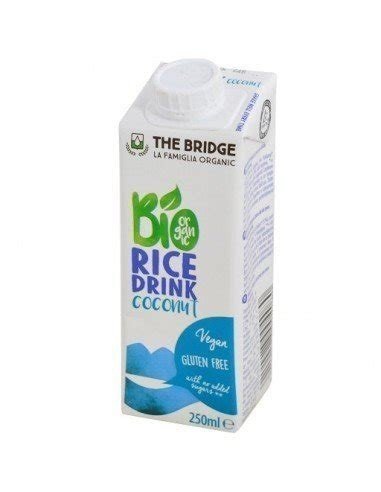 BEBIDA ARROZ COCO 250 ML THE BRIDGE