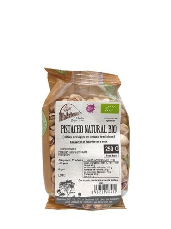 PISTACHO TOSTADO BIOARTESA 250 GR