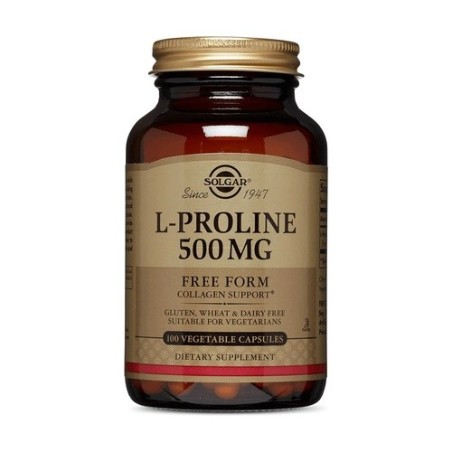 L-PROLINA 500 MG 100 CAPSULAS SOLGAR