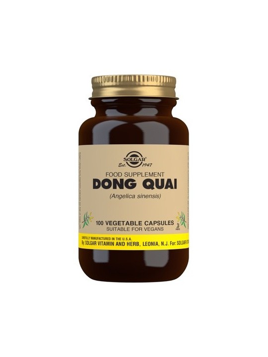 DONG QUAI (ANGELICA SINENSIS)SOLGAR 100 CAP.