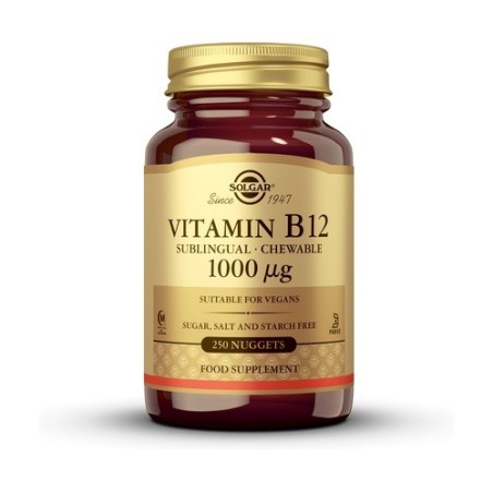 VITAMINA B12 1000MCG 100 COMPRIMIDOS SOLGAR