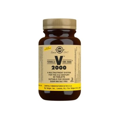 FORMULA VM2000 SOLGAR 30 TABLETAS