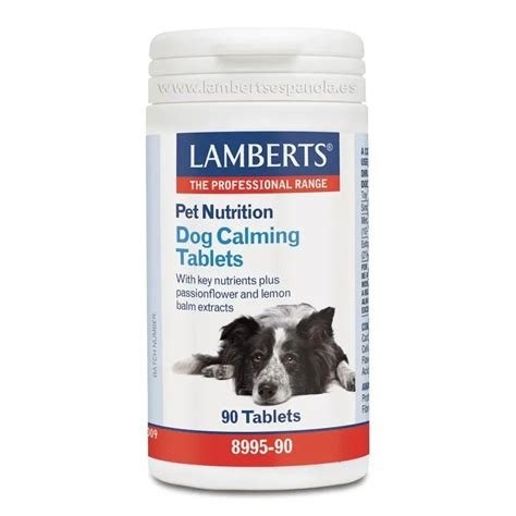 PET NUTRITION TABLETAS CALMANTES LAMBERTS