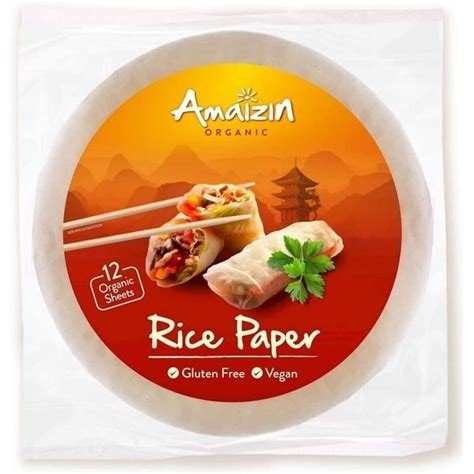 PAPEL DE ARROZ PARA ROLLITOS AMAIZIN