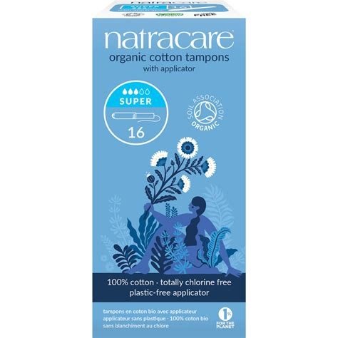 TAMPON SUPER 16 UNID.C/ APLICADOR NATRACARE