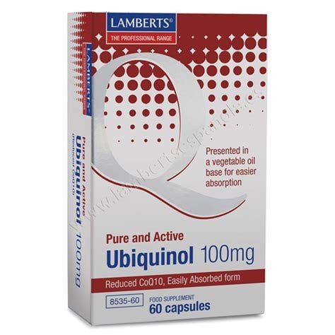UBIQUINOL 100MG LAMBERTS