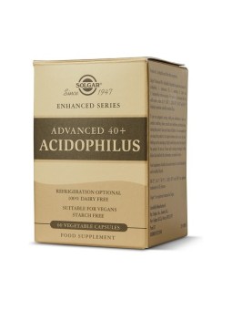 ACIDOPHILUS ADVANCE 40+ 60 CAPSULAS SOLGAR