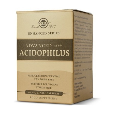 ACIDOPHILUS ADVANCE 40+ 60 CAPSULAS SOLGAR