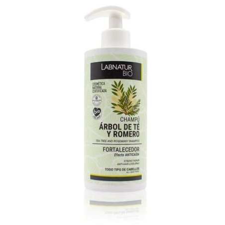 CHAMPU ARBOL DE TE Y ROMERO LABNATUR BIO 450 ML