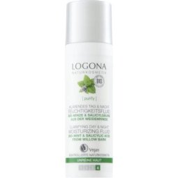 FLUIDO HID.D/N MENTA LOGONA 30 ML