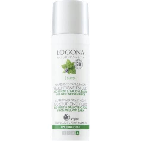 FLUIDO HID.D/N MENTA LOGONA 30 ML