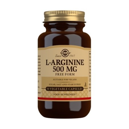 L-ARGININE 500MG 50 CAPSULAS SOLGAR