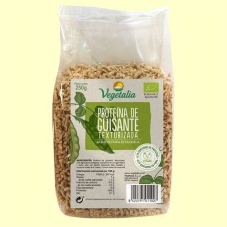 PROTEINA DE GUISANTE TEXTURIZADA VEGETALIA
