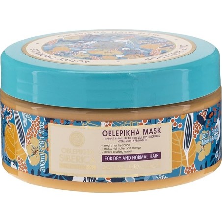MASCARILLA CABELLO NORMAL O SECO 300ML OBLEPIKHA NATURA SIBERICA
