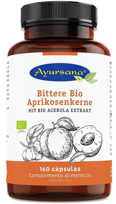 BIO SEMILLAS DE ALBARICOQUE AYURSANA