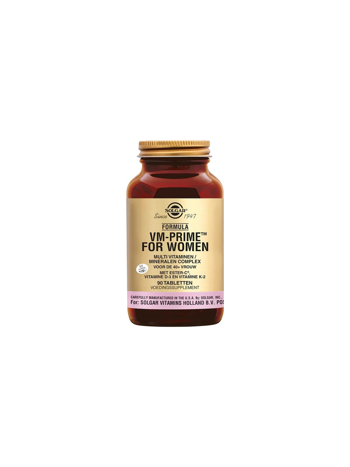 FORMULA VM PRIME WOMEN 90 TABLETAS SOLGAR