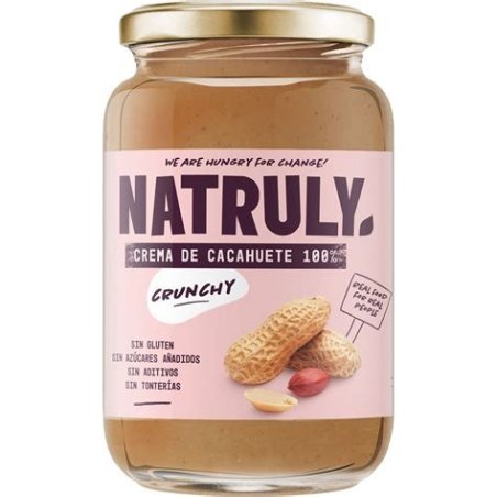 CREMA DE CACAHUETE NATRULY 500 G