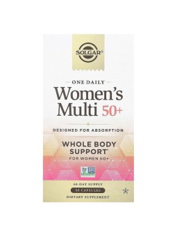 MULTIVITAMINICO WOMEN +50 / 60 CAPSULAS SOLGAR