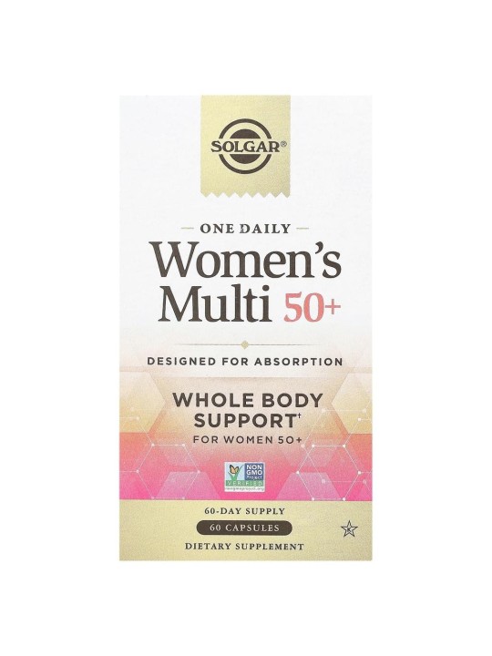 MULTIVITAMINICO WOMEN +50 / 60 CAPSULAS SOLGAR