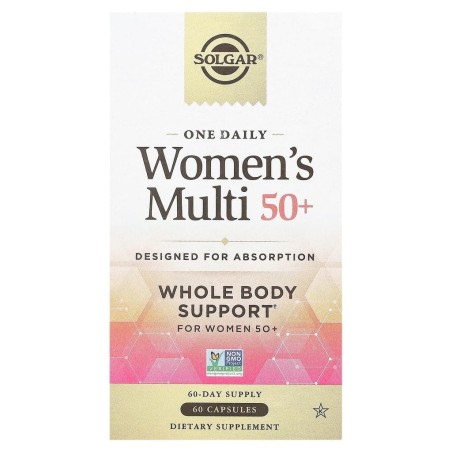 MULTIVITAMINICO WOMEN +50 / 60 CAPSULAS SOLGAR