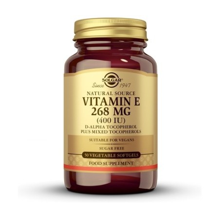 VITAMINA E 400UI 50 CAPSULAS SOLGAR