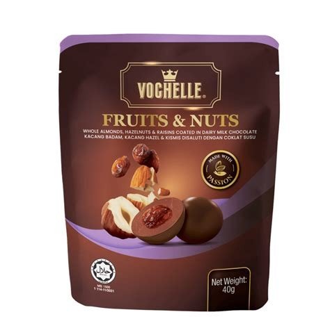 XOCOLATINA 40G LLET EN FRUITS SECOS