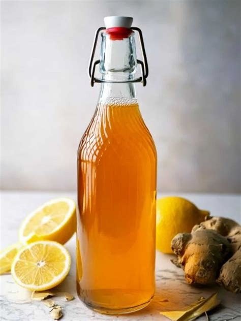 KOMBUCHA LIMON Y JENGIBRE