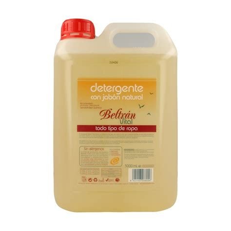 DETERGENTE NATURAL BELTRAN 5L TODO TIPO ROPA