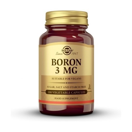 BORON 3MG 100 CAPSULAS SOLGAR