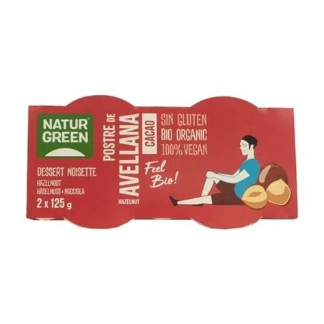 DA-POSTRE AVELLANA CACAO 2X110 GRS S/GLUTEN BIO DANIVAL