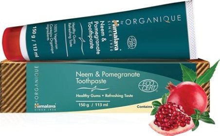 NEEM POMEGRANATE TOOTHPASTE HIMALAYA PASTA DE DIENTES 150 ML