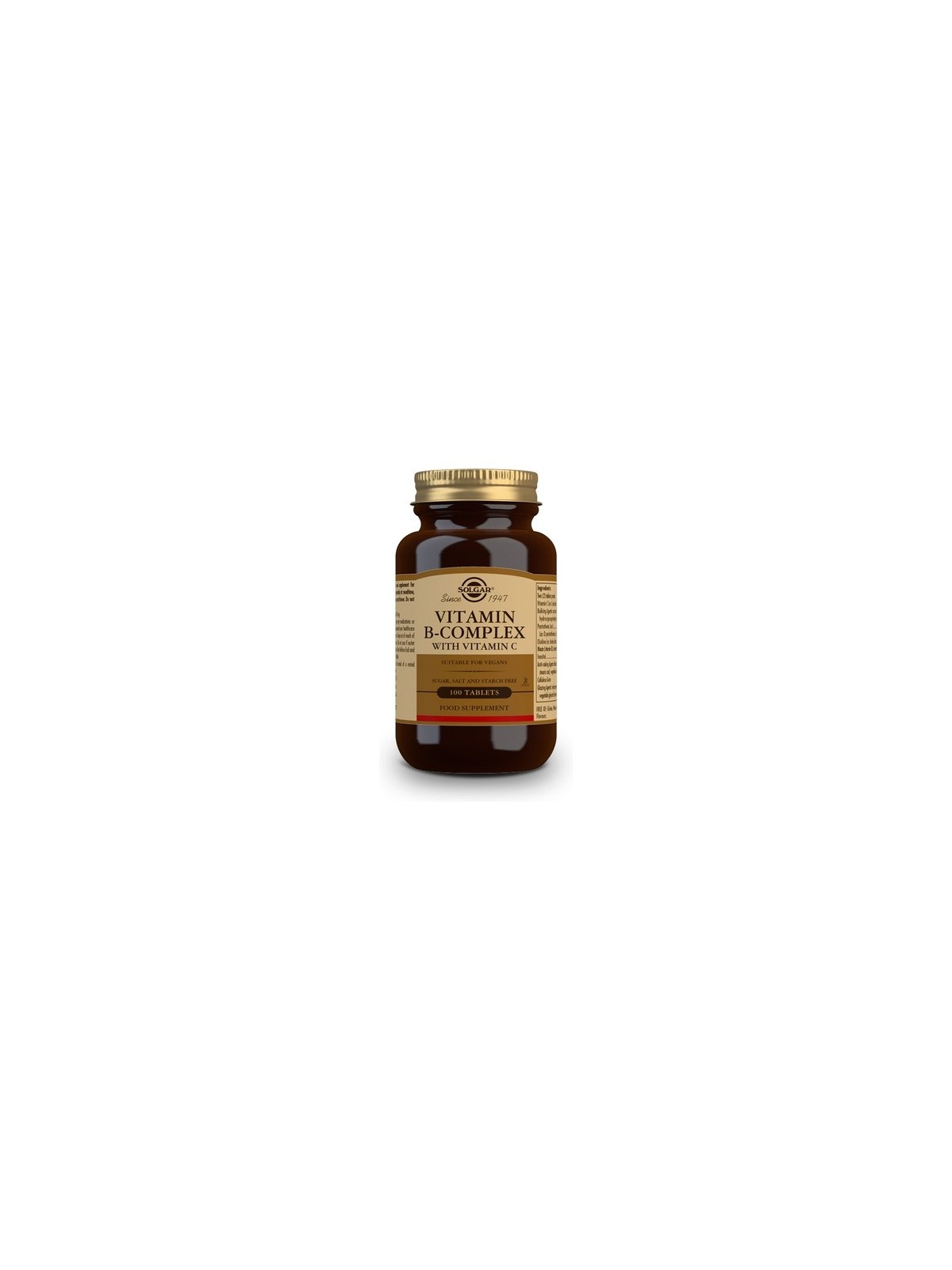 B-COMPLEX 50 100 CAPSULAS SOLGAR