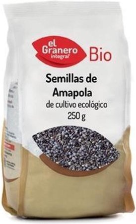 SEMILLAS AMAPOLA BIO GRANERO 250 G