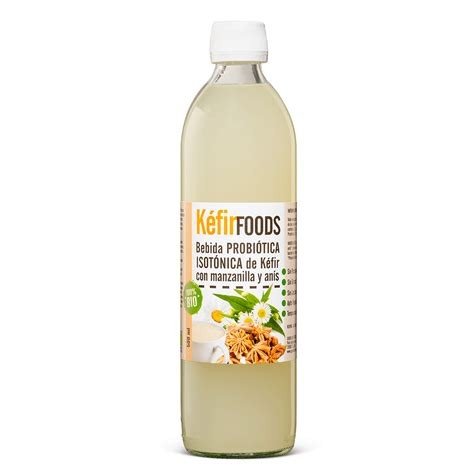 KEFIR AGUA MANZANILLA+ANIS+MACA+ MENTA