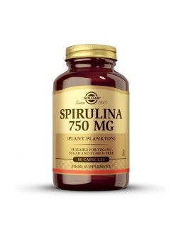 ESPIRULINA 750 MG 100 COMPRIMIDOS SOLGAR