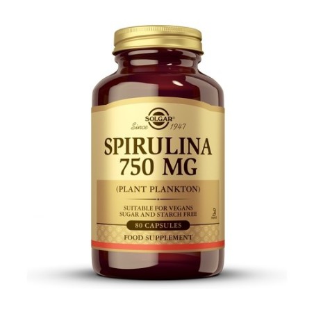 ESPIRULINA 750 MG 100 COMPRIMIDOS SOLGAR