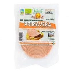 BIO EMBUTIDO VEGETAL PRIMAVERA 100GR. VEGETALIA