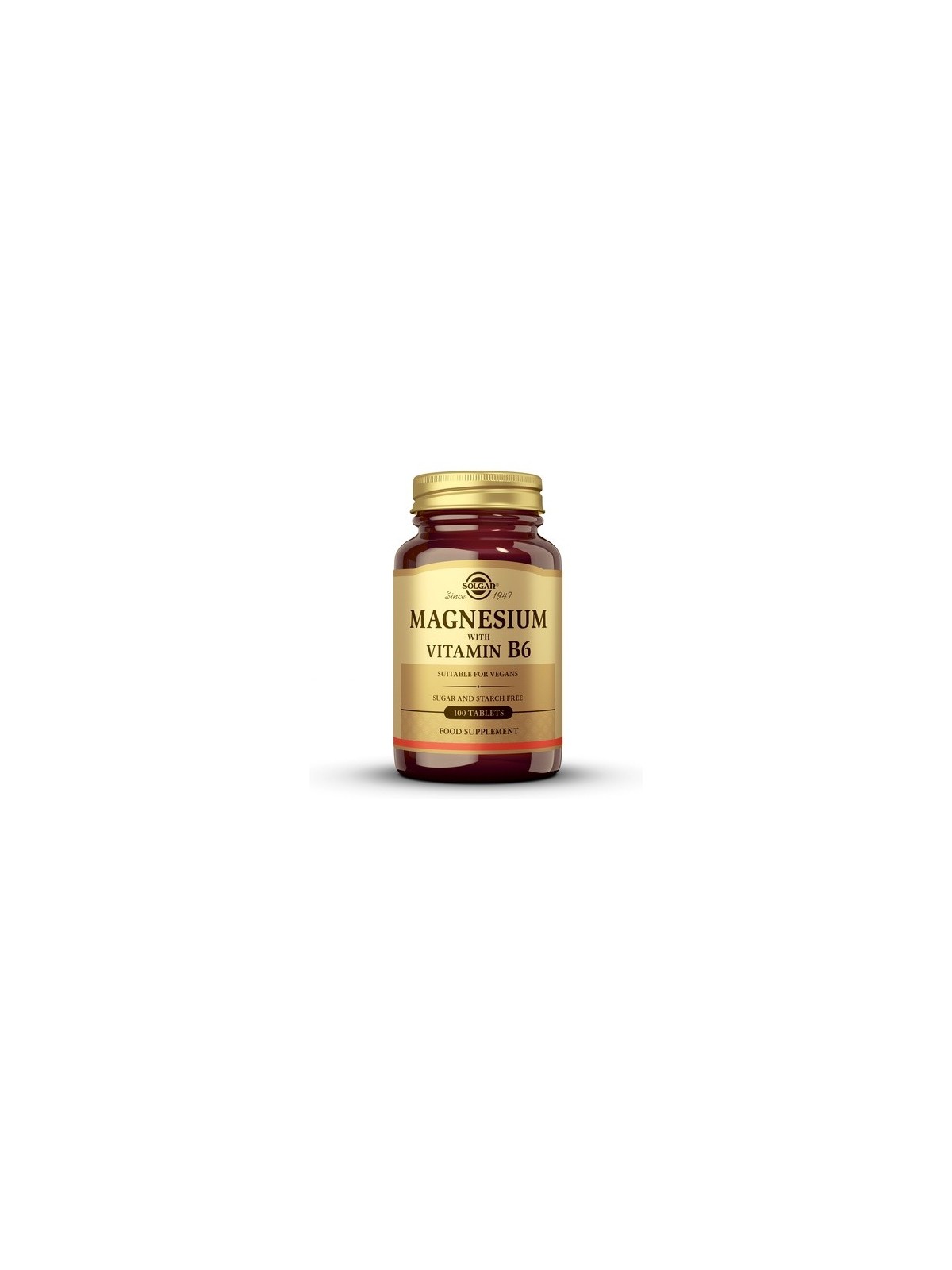 MAGNESIUM B6 100 COMPRIMIDOS SOLGAR