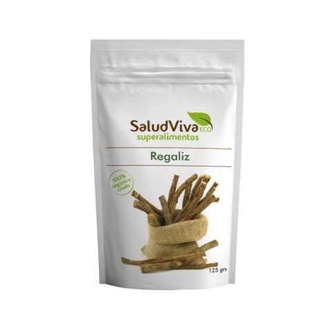 REGALIZ EN POLVO ECOLOGICO 125GR SALUD VIVA