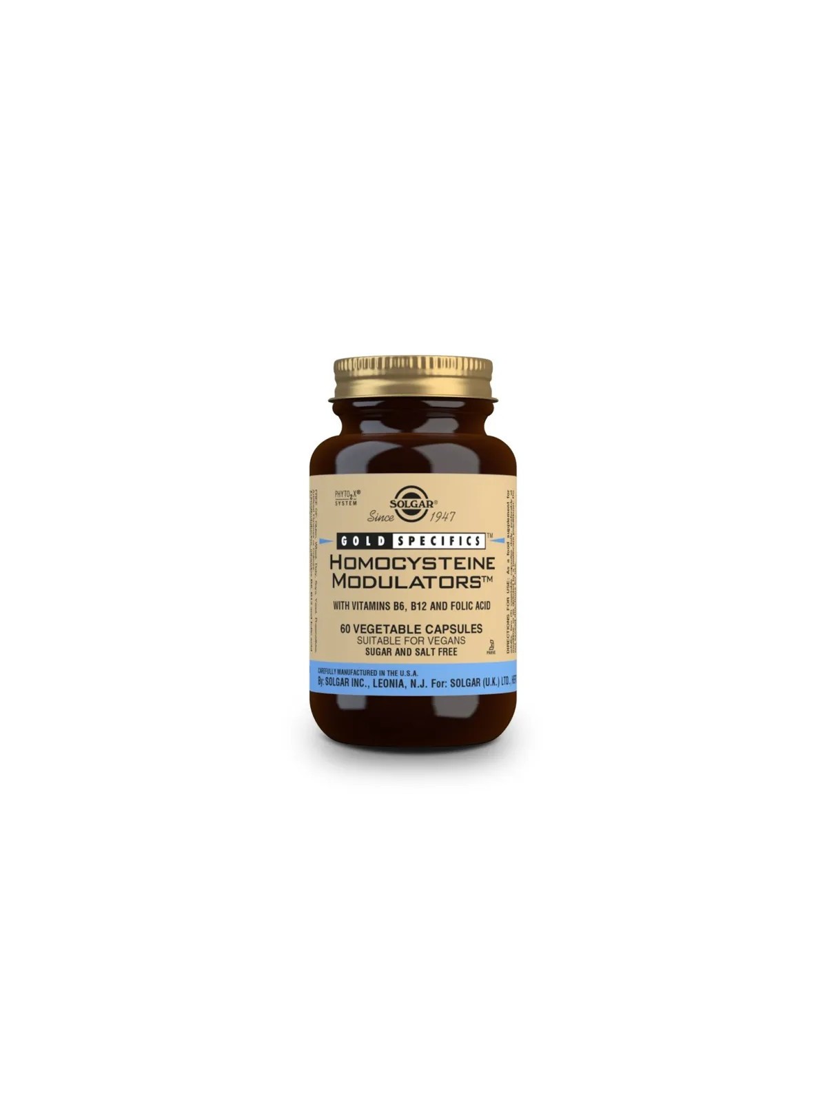 GS HOMOCYSTEINE MODULATORS (HOMOCISTEINA) SOLGAR