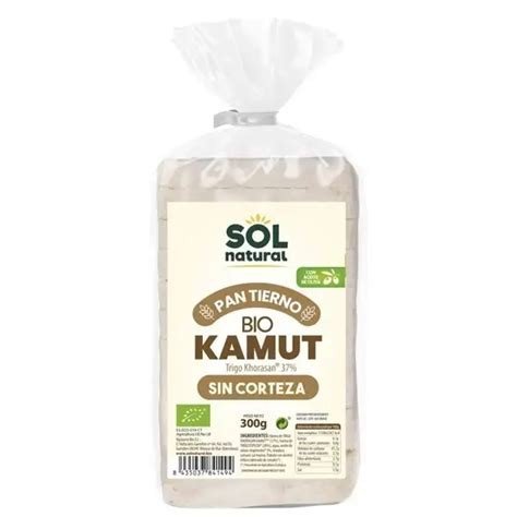 SOL-PAN TIERNO KAMUT SIN CORTEZA BIO 300 GRS
