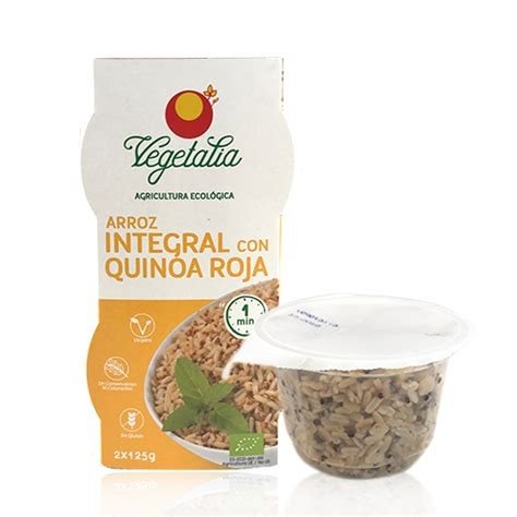 ARROZ INTEGRAL Y QUINOA ROJA VEGETALIA