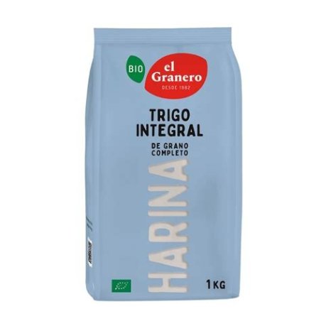 HARINA TRIGO 1KG INTEGRAL BIO EL GRANERO