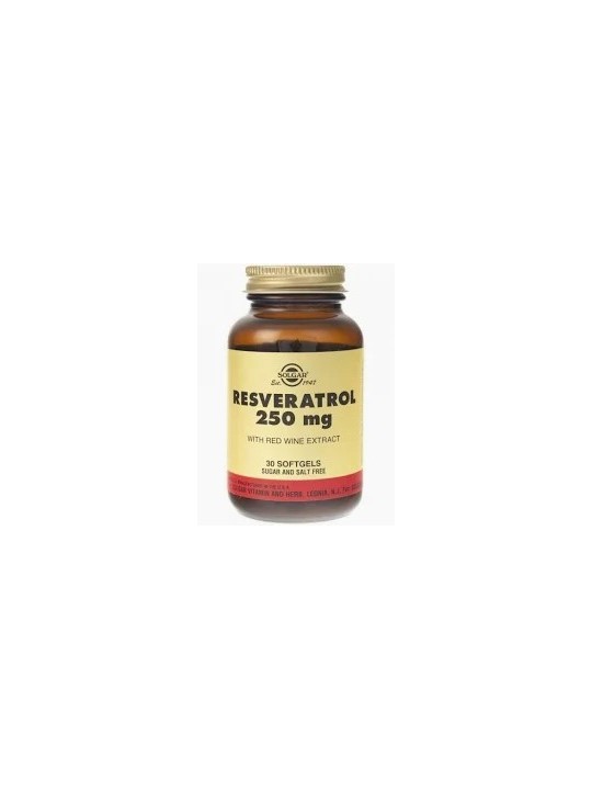 RESVERATROL 250MG 30 CAPS. SOLGAR