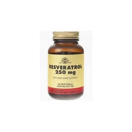 RESVERATROL 250MG 30 CAPS. SOLGAR