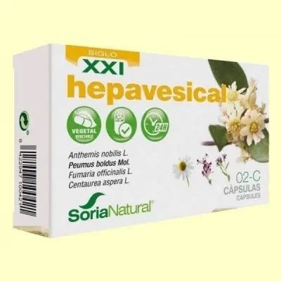 HEPAVESICAL CAPSULAS SORIA NATURAL