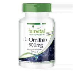 L-ORNITINA 500 MG 120 CAPSULAS FAIRVITAL