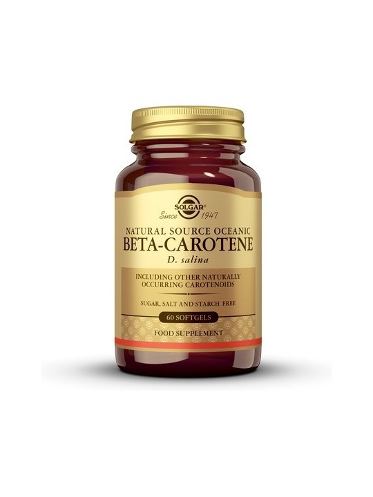 BETA CAROTENO 7MG 60CAPS SOLGAR