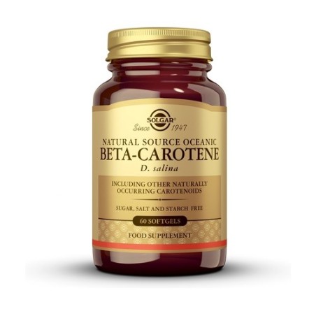 BETA CAROTENO 7MG 60CAPS SOLGAR