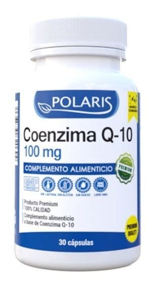 POLARIS COENZIMA Q10 100 MG 30 CAPSULAS POLARIS
